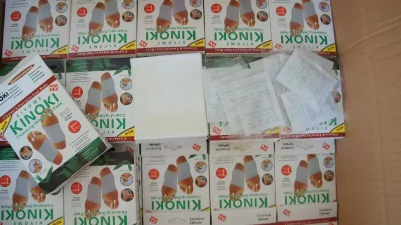 HMsmart®  Kinoki Detox Foot Patches| Kinoki Ginger & Wormwood Detox Foot Patches - HMsmart