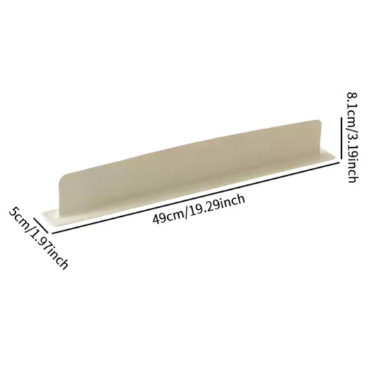 HMsmart® Silicone Kitchen Sink Splash Guard | Waterproof Soft Sink Baffle Protector - HMsmart