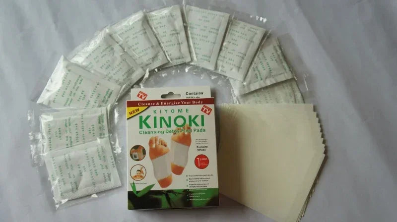 HMsmart®  Kinoki Detox Foot Patches| Kinoki Ginger & Wormwood Detox Foot Patches - HMsmart