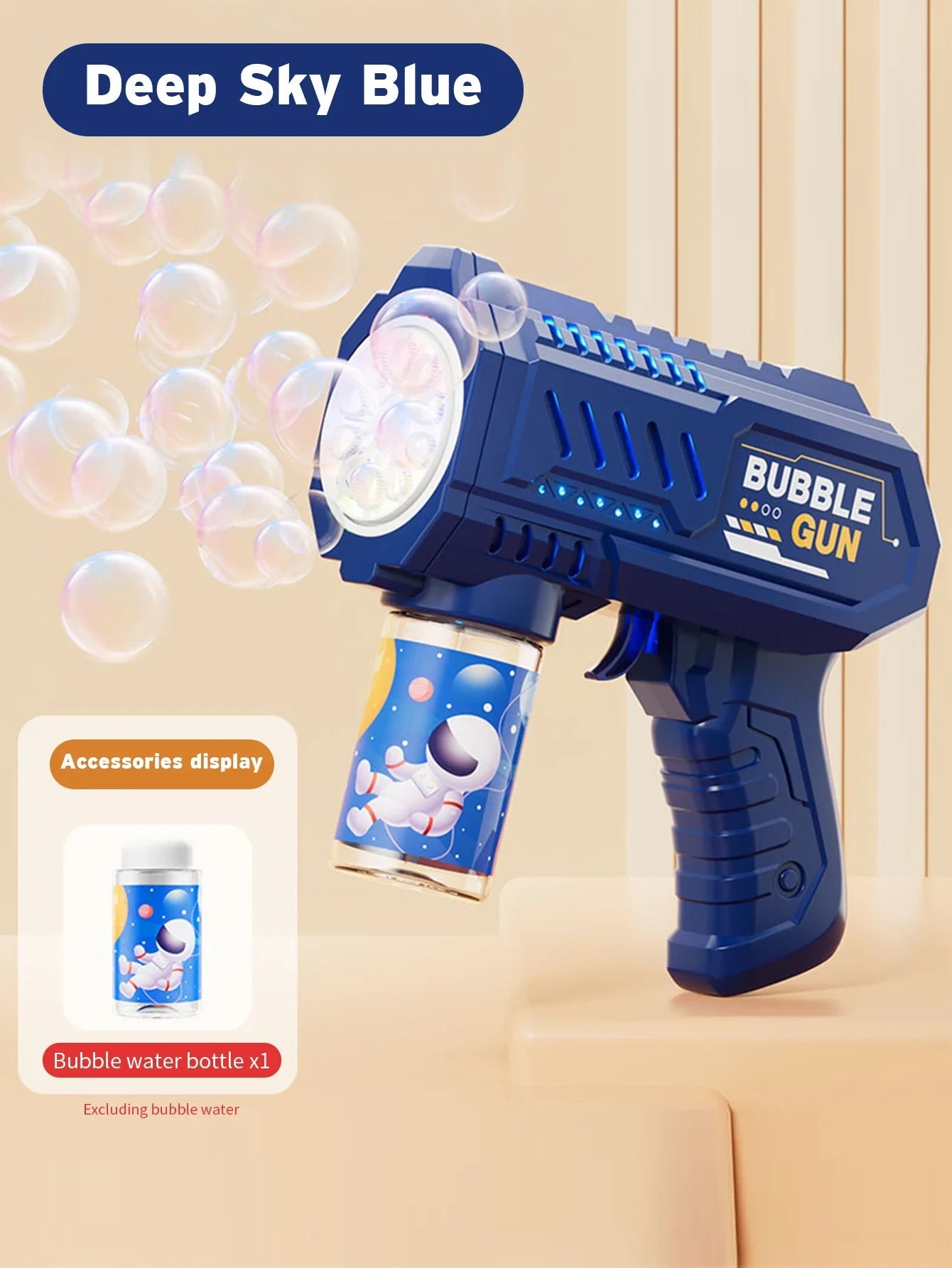 Fully Automatic Bubble Gun | Rocket Bubble Machine - HMsmart.shop