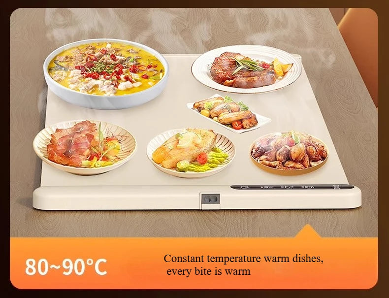 Smart Electric Food Warmer Mat – Perfect for Home, Office & Parties - HMsmart.shop