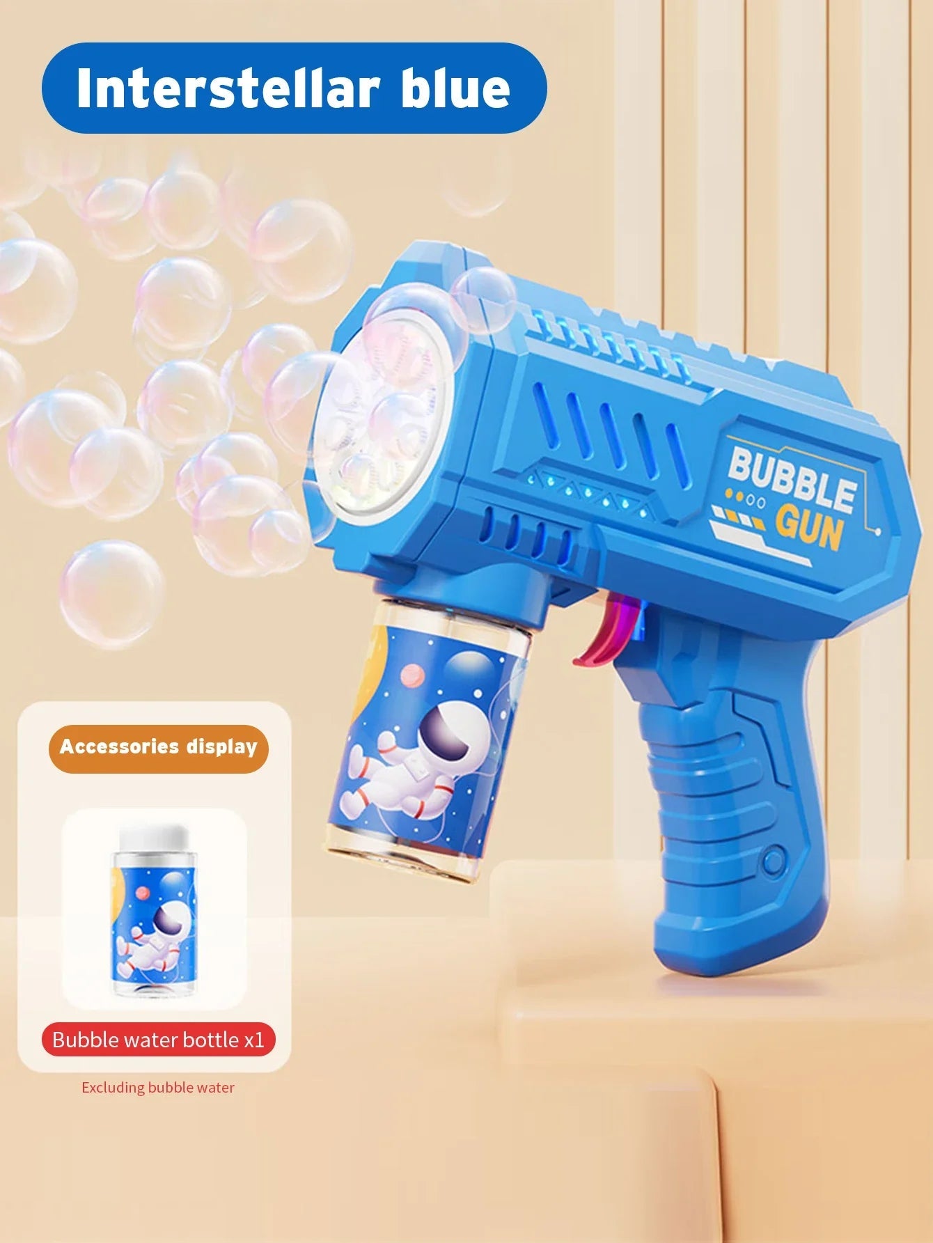 Fully Automatic Bubble Gun | Rocket Bubble Machine - HMsmart.shop