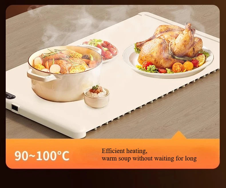 Smart Electric Food Warmer Mat – Perfect for Home, Office & Parties - HMsmart.shop