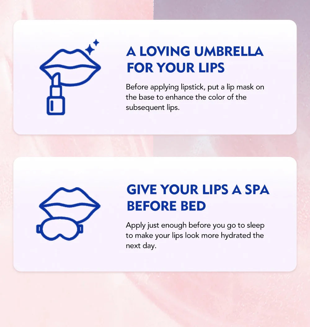 HMsmart® Fruit Lip Balm Set | Moisturizing Lip Mask for Dry, Cracked Lips - HMsmart