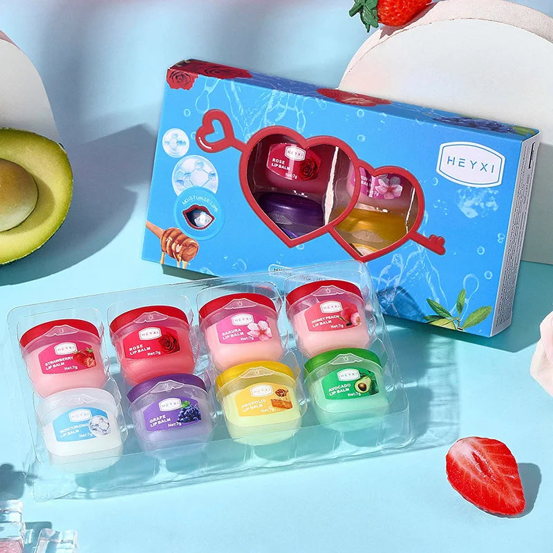 HMsmart® Fruit Lip Balm Set | Moisturizing Lip Mask for Dry, Cracked Lips - HMsmart