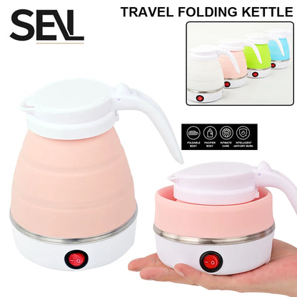 HMsmart® 1L Foldable Travel Electric Kettle | Portable 600W Smart Kettle for Tea & Coffee - HMsmart