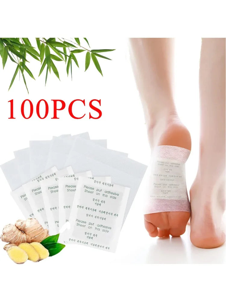 HMsmart®  Kinoki Detox Foot Patches| Kinoki Ginger & Wormwood Detox Foot Patches - HMsmart