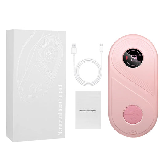 HMsmart® Period Cramp Relief Belt | Instant Heat | Vibration Therapy