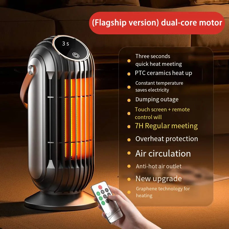 HMsmart® Handy Heater in Pakistan | Mini Electric Fan Heater - HMsmart