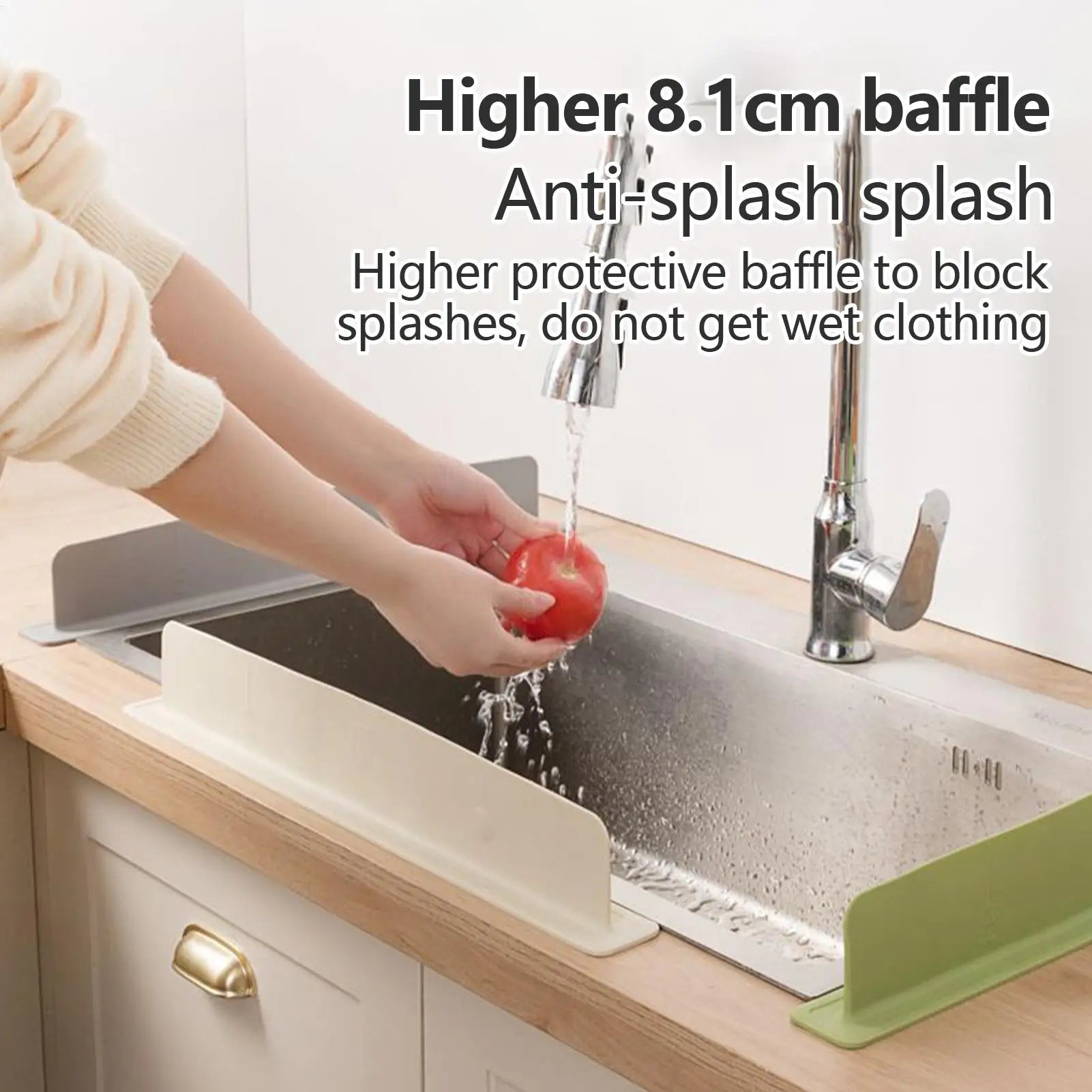 HMsmart® Silicone Sink Splash Guard |No More Water Mess - HMsmart