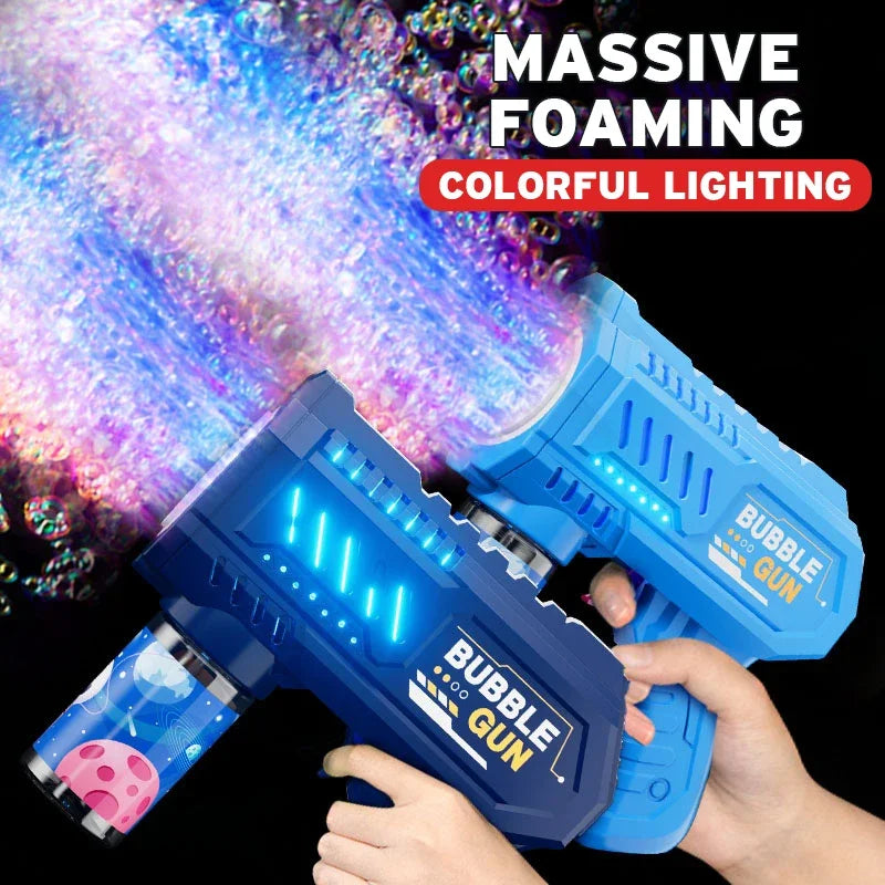 Fully Automatic Bubble Gun | Rocket Bubble Machine - HMsmart.shop