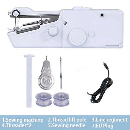 HMsmart® Handy Portable Electric Mini Sewing Machine | Quick Stitch Handheld Sewer - HMsmart