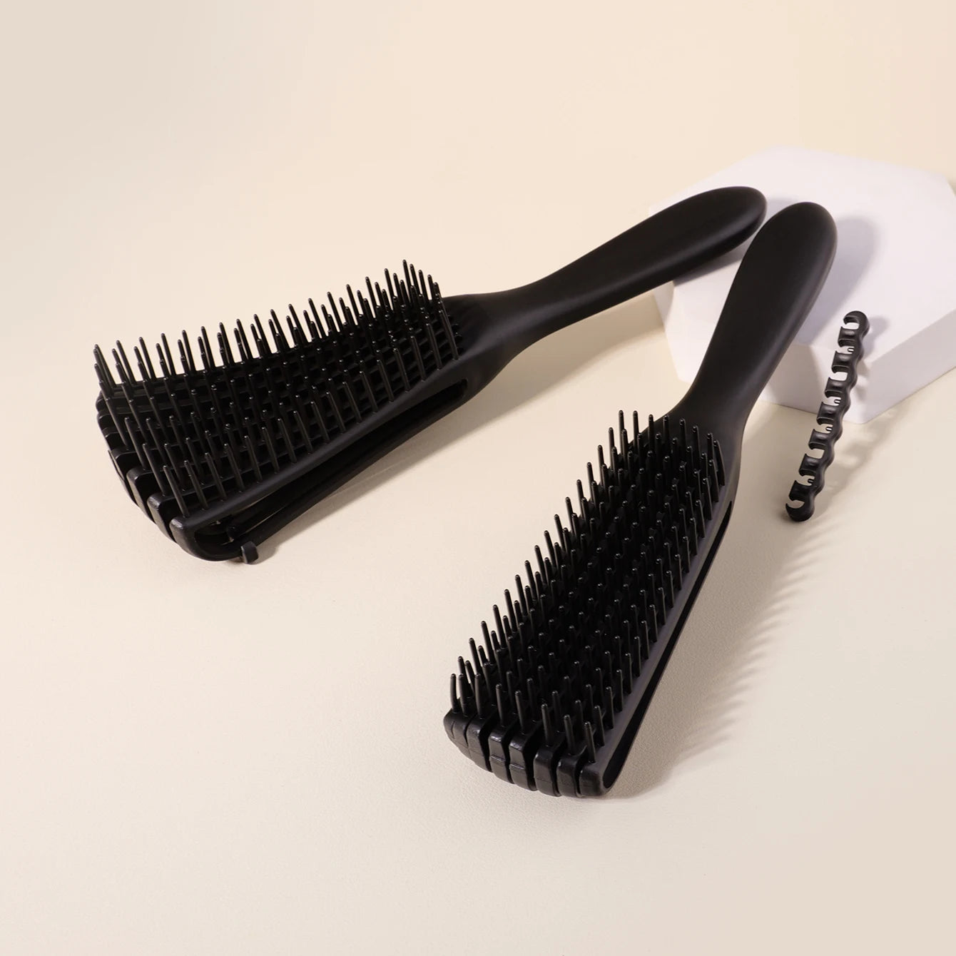Stylish Curly Hair Brush | Detangling Massage Comb for Wet & Dry Hair - HMsmart.shop