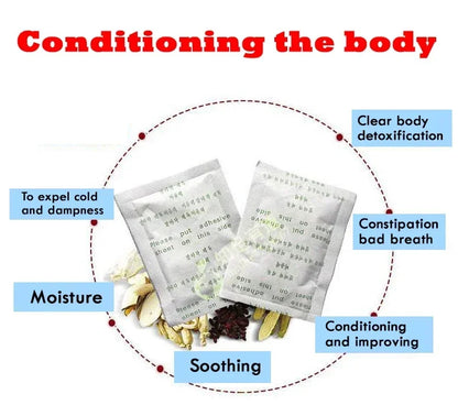 HMsmart®  Kinoki Detox Foot Patches| Kinoki Ginger & Wormwood Detox Foot Patches - HMsmart