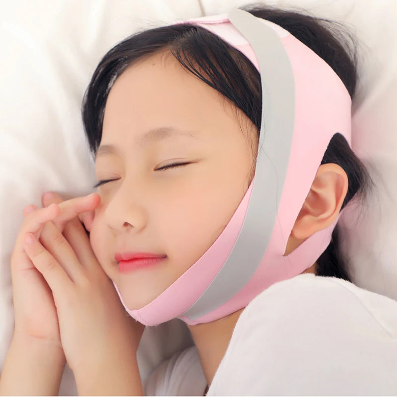 HMsmart® V-Line Face Slimming Mask | Double Chin Reducer |Jawline Lifting Strap for Women & Children - HMsmart
