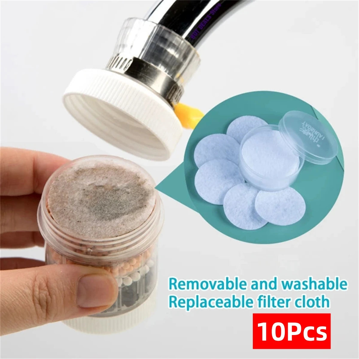 HMsmart® 6-Layer Faucet Filter |Cleaner Water Instantly - HMsmart