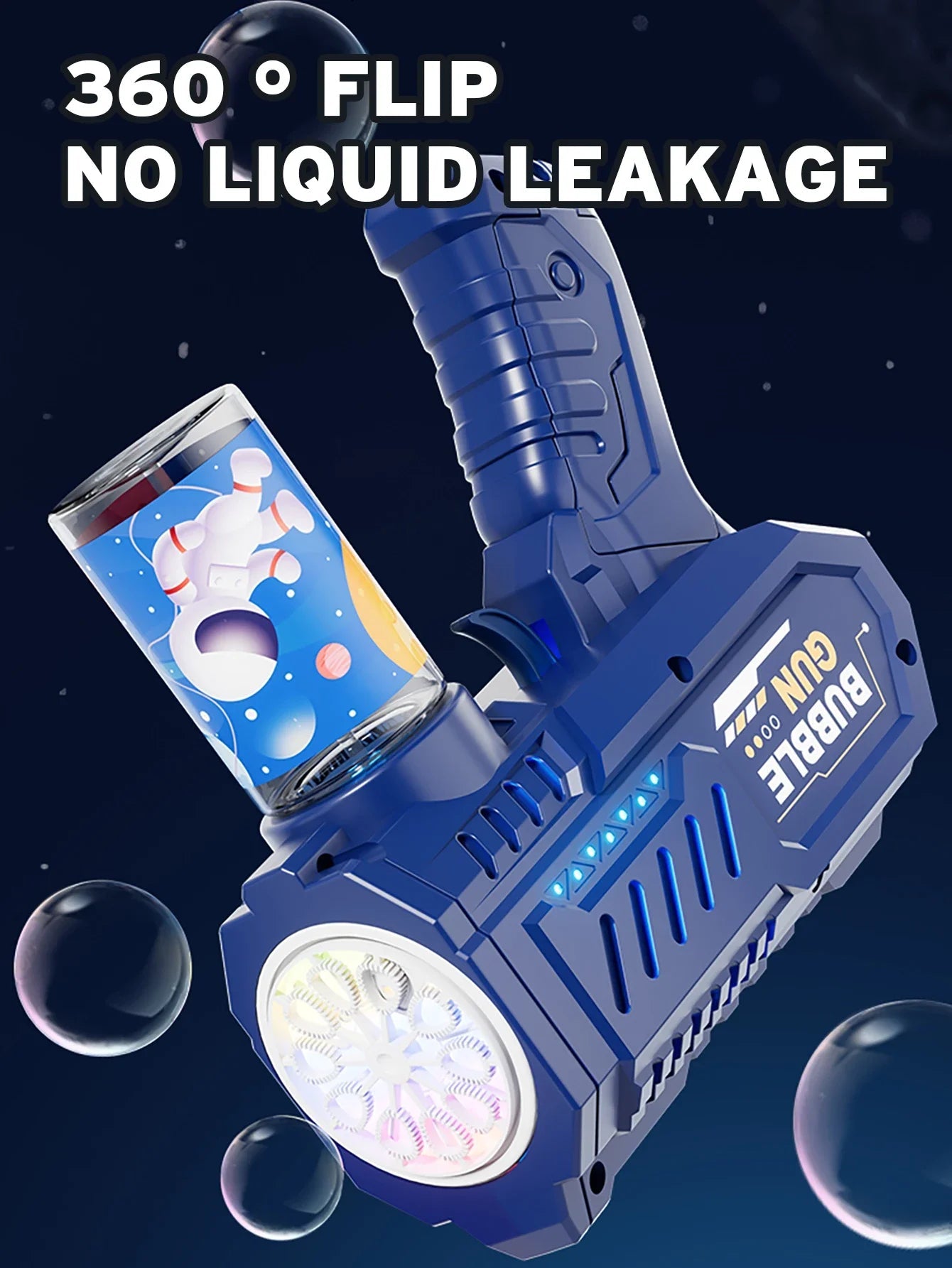 Fully Automatic Bubble Gun | Rocket Bubble Machine - HMsmart.shop