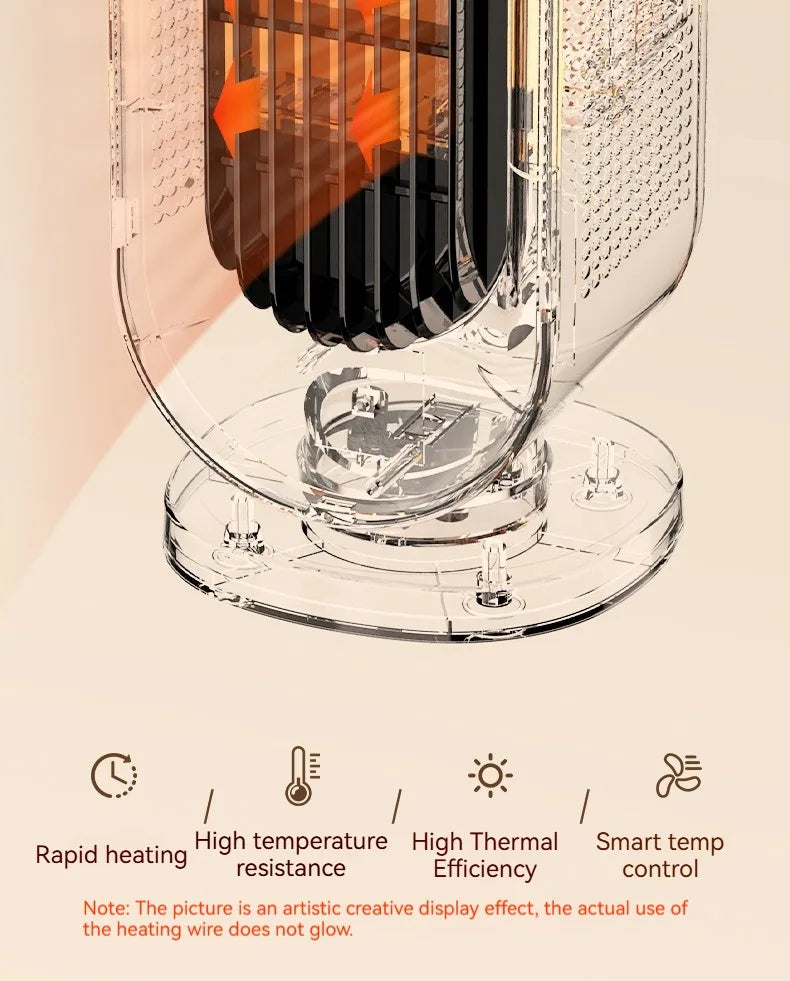 HMsmart® Handy Heater in Pakistan | Mini Electric Fan Heater - HMsmart