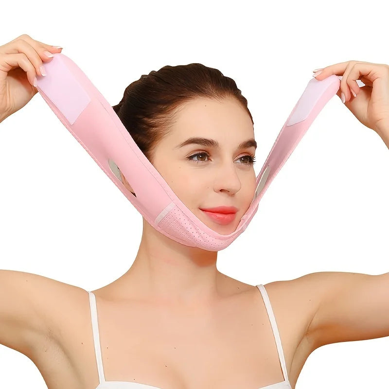 HMsmart® V-Line Face Slimming Mask | Double Chin Reducer |Jawline Lifting Strap for Women & Children - HMsmart