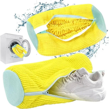 HMsmart® Best Shoe Wash Bag for Washer (Pair) | Mesh Sneaker Protector in Pakistan
