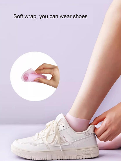 HMsmart® Silicone Moisturizing Gel Sock 1 Pair| Silicone Moisturizing Gel Gloves best Quality