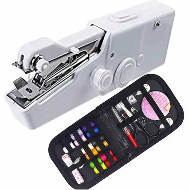 HMsmart® Handy Portable Electric Mini Sewing Machine | Quick Stitch Handheld Sewer - HMsmart