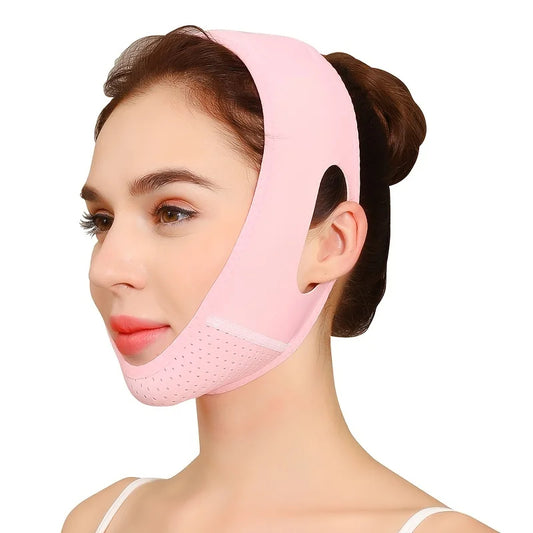 HMsmart® V-Line Face Slimming Mask | Double Chin Reducer |Jawline Lifting Strap for Women & Children