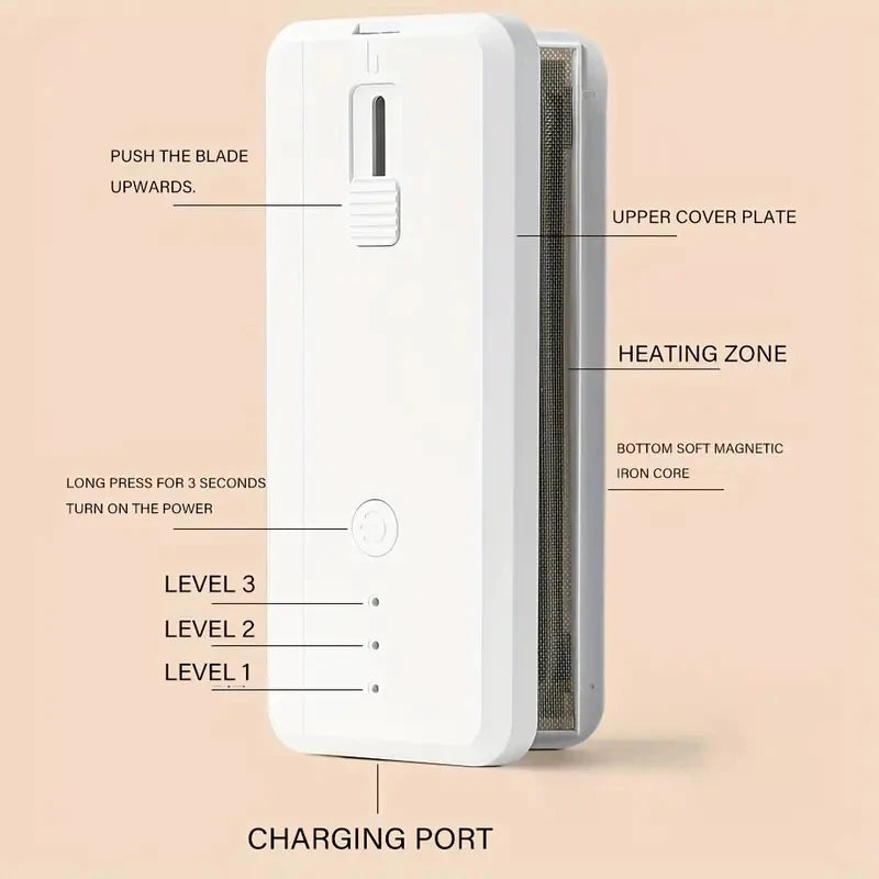 HMsmart® Mini Heat Bag Sealer | Portable Food Bag Sealing Machine & Bag Closure - HMsmart