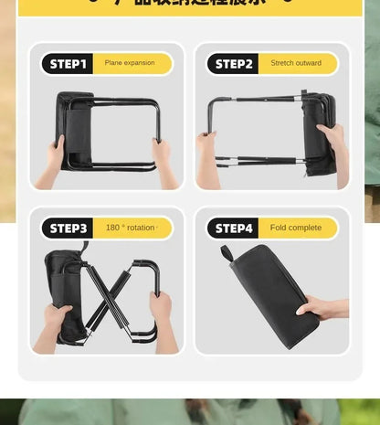 HMsmart® Best Ultra-Light Folding Fishing Chair | Camping Chair - HMsmart