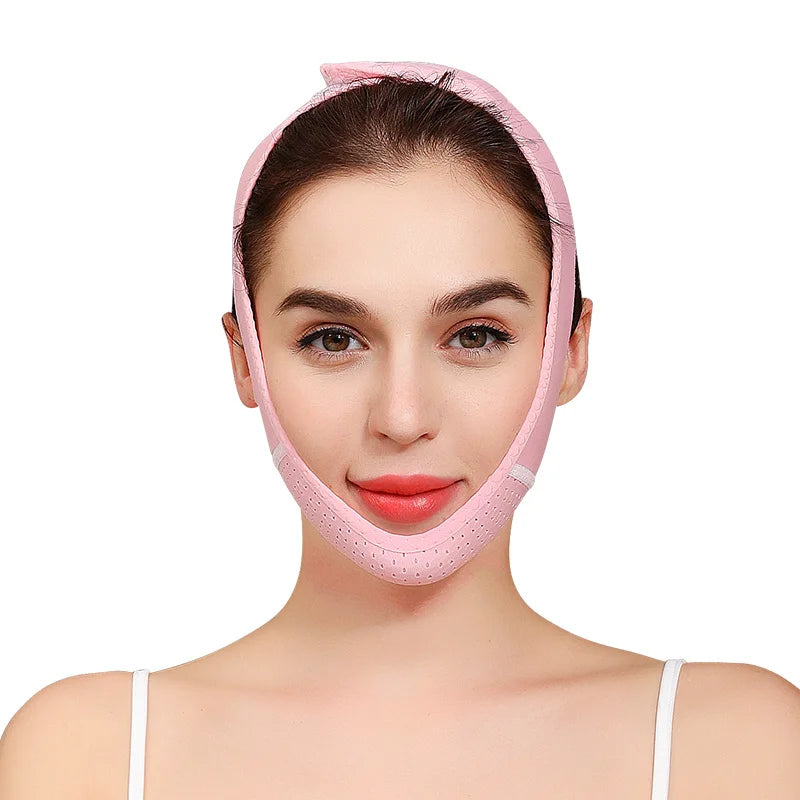 HMsmart® V-Line Face Slimming Mask | Double Chin Reducer |Jawline Lifting Strap for Women & Children - HMsmart