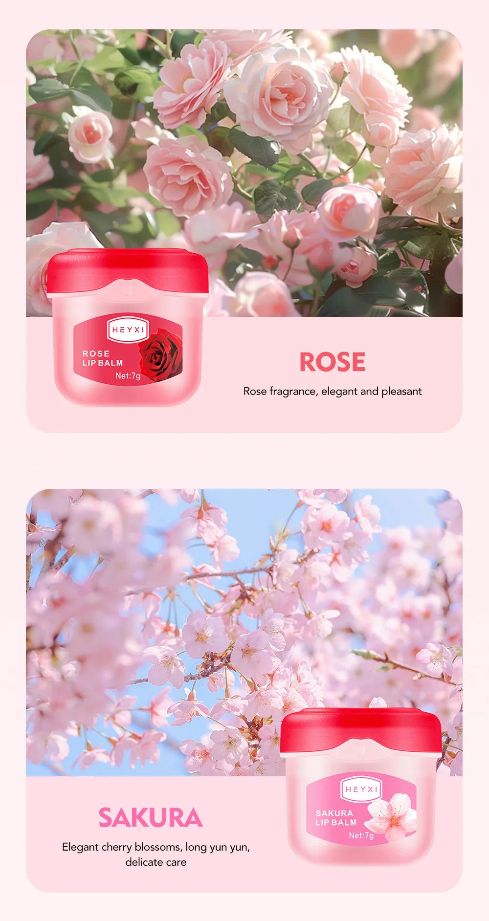 HMsmart® Fruit Lip Balm Set | Moisturizing Lip Mask for Dry, Cracked Lips - HMsmart