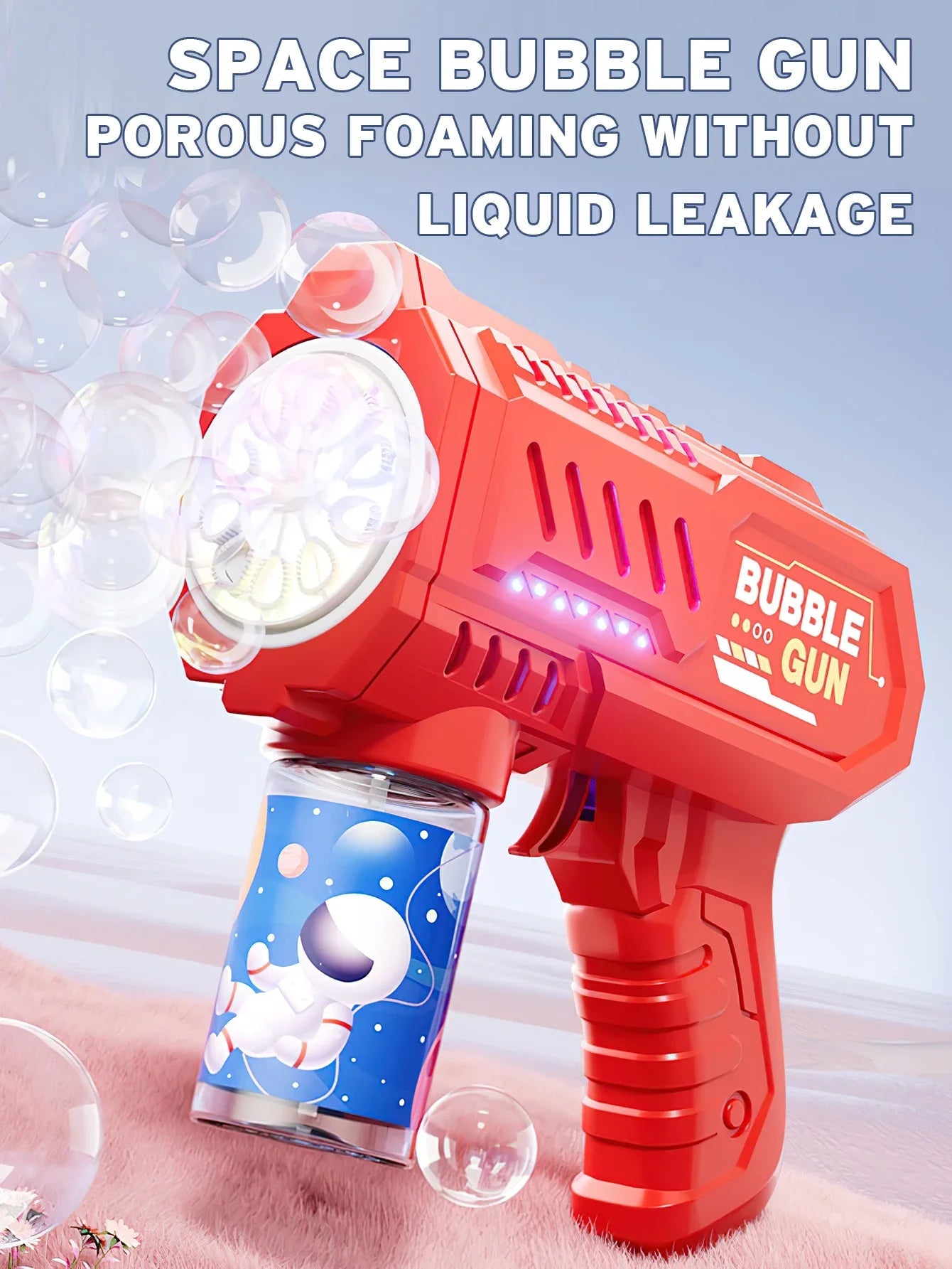 Fully Automatic Bubble Gun | Rocket Bubble Machine - HMsmart.shop