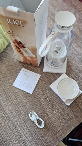 HMsmart 's® Portable USB Blender | Rechargeable Mini Juicer Bottle for Smoothies - HMsmart.shop