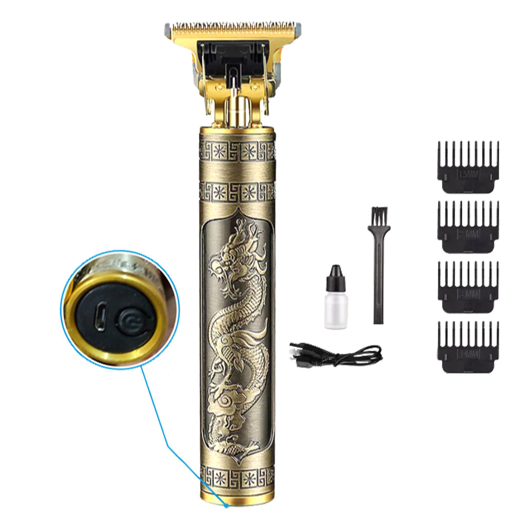OneVender®Premium Hair Trimmer T9 | Vintage Metal Body Professional Clippers - OneVender