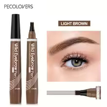 6 Colors Waterproof| Eyebrow Pen | Natural Tattoo Effect - HMsmart.shop