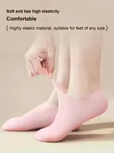 HMsmart® Silicone Moisturizing Gel Sock 1 Pair| Silicone Moisturizing Gel Gloves best Quality