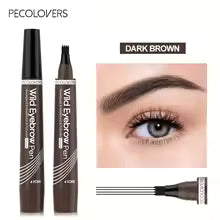 6 Colors Waterproof| Eyebrow Pen | Natural Tattoo Effect - HMsmart.shop